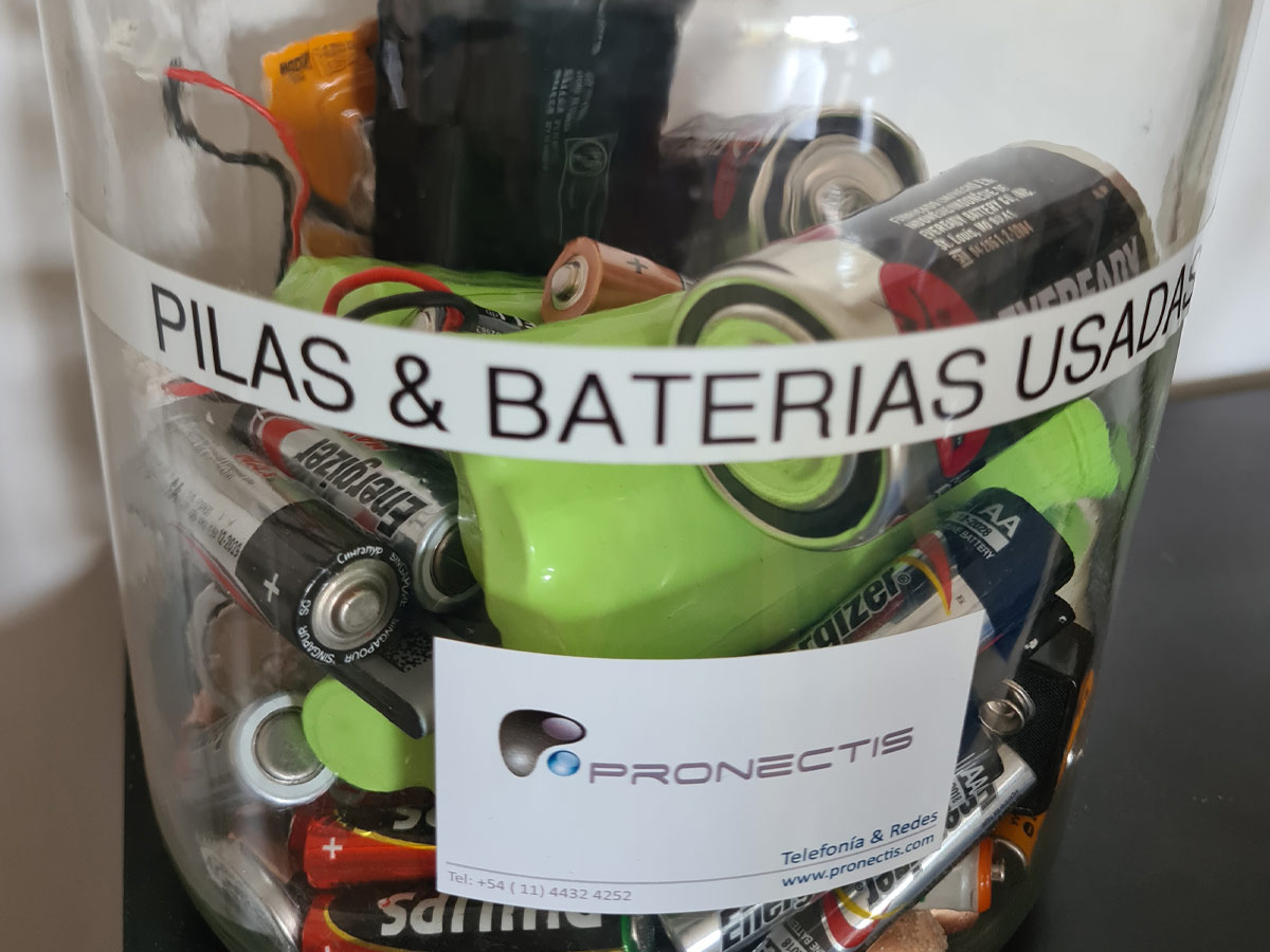 Baterías a reciclar
